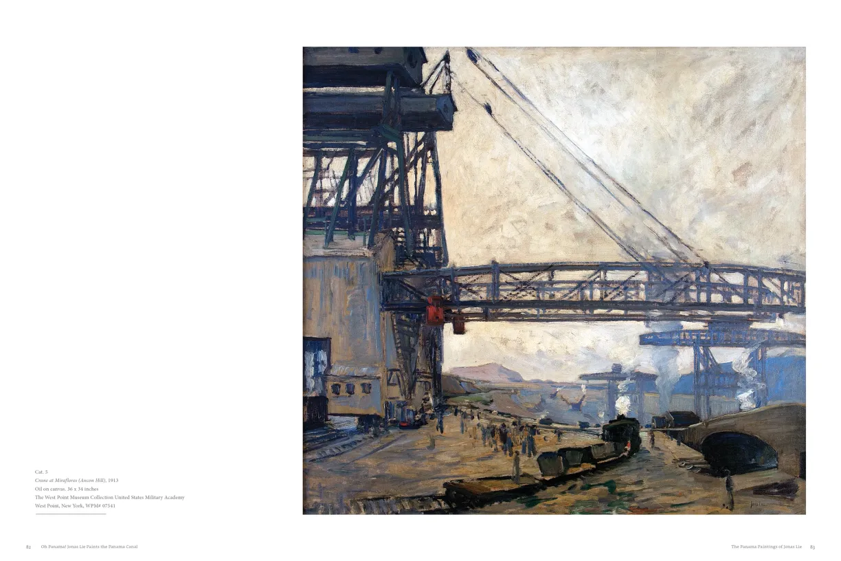OH PANAMA! Jonas Lie Paints the Panama Canal exhibition catalogue, pages 82–83