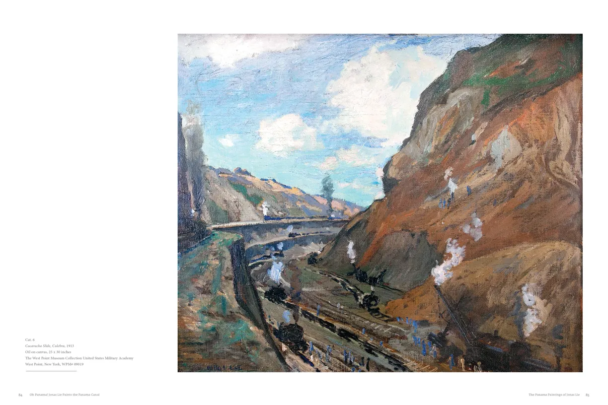OH PANAMA! Jonas Lie Paints the Panama Canal exhibition catalogue, pages 84–85
