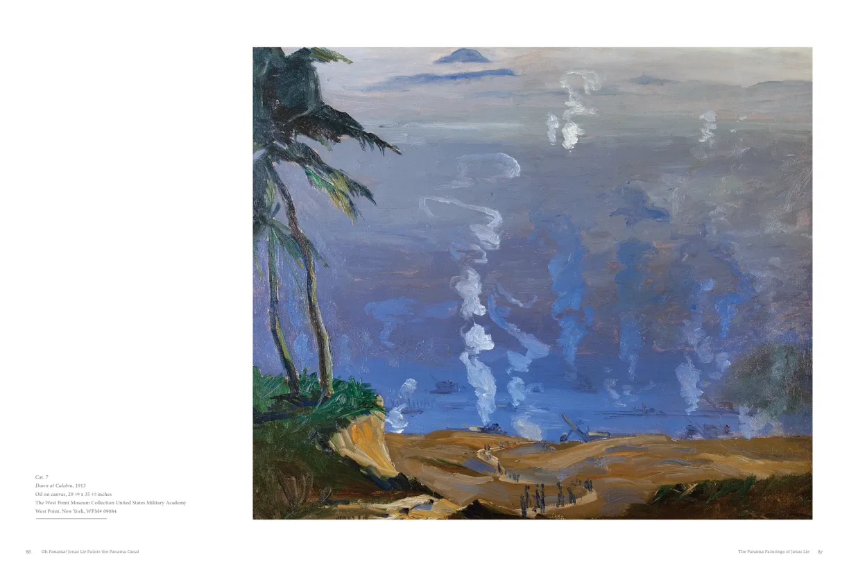 OH PANAMA! Jonas Lie Paints the Panama Canal exhibition catalogue, pages 86–87