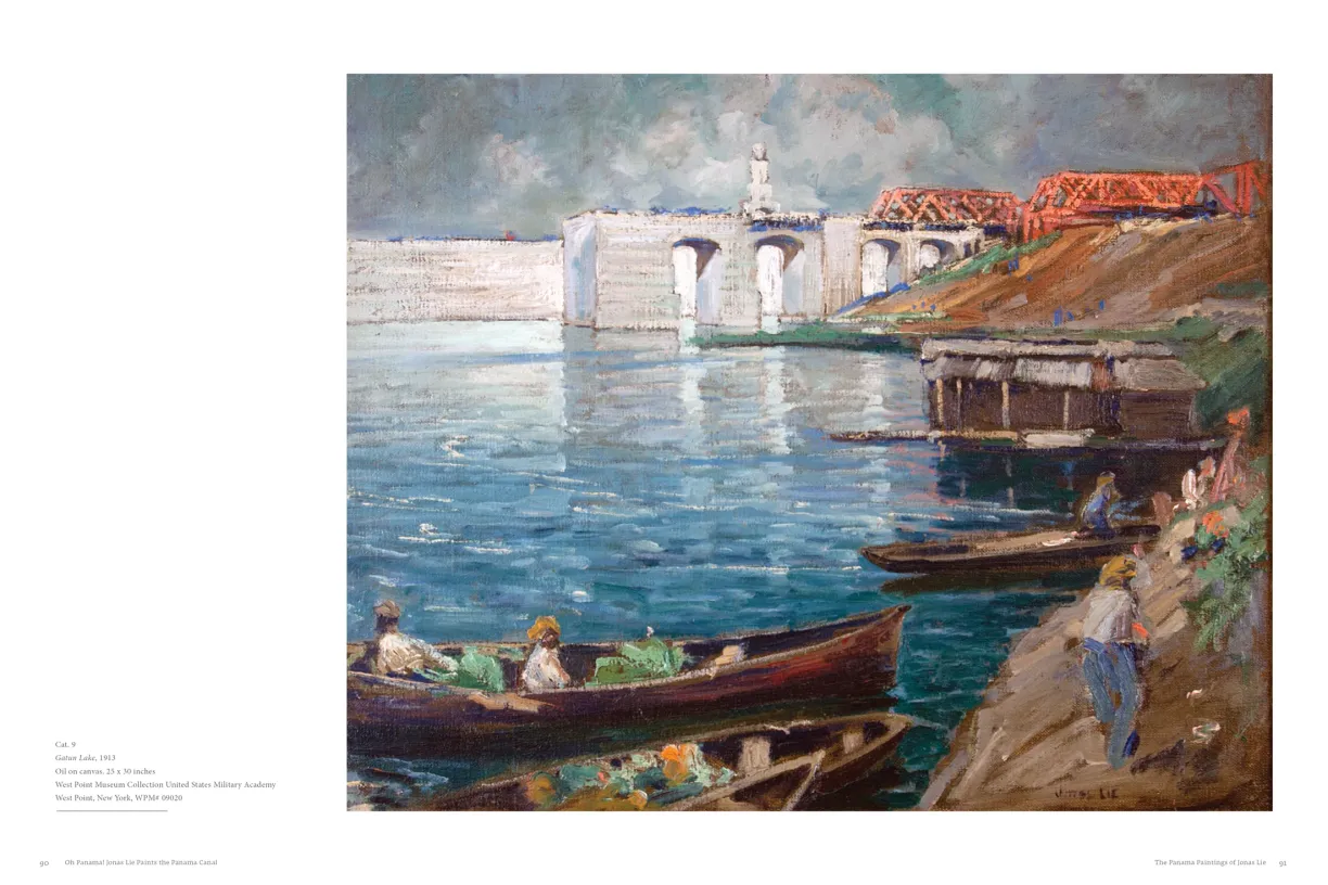 OH PANAMA! Jonas Lie Paints the Panama Canal exhibition catalogue, pages 90–91