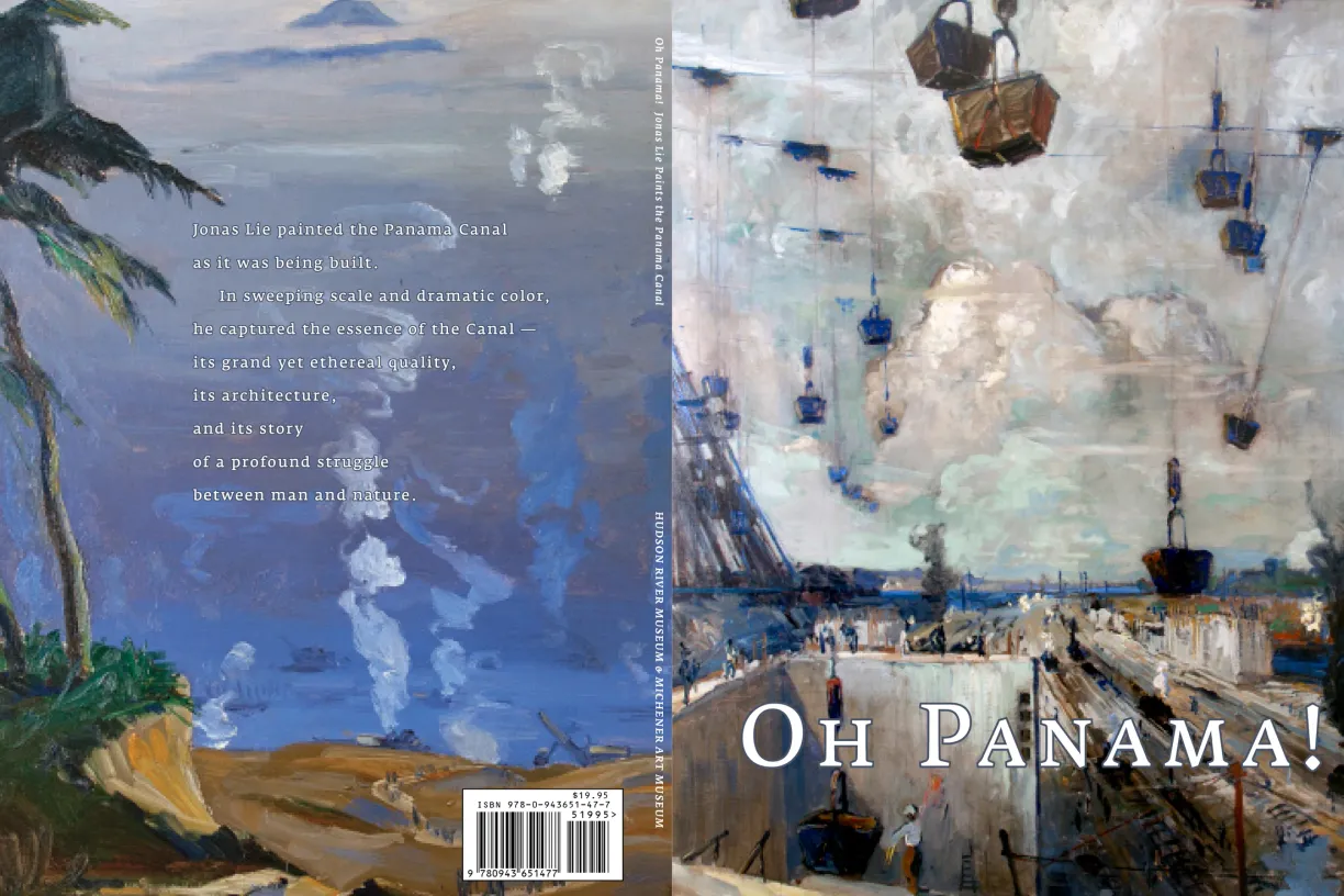 Exhibition catalogue cover spread