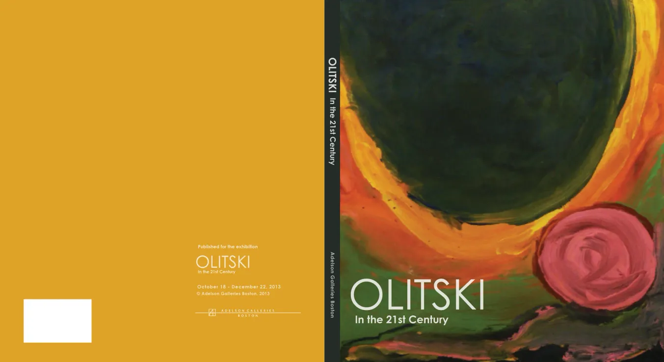 Exhibition catalogue cover spread