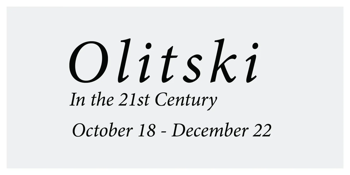 Exhibition title lettering