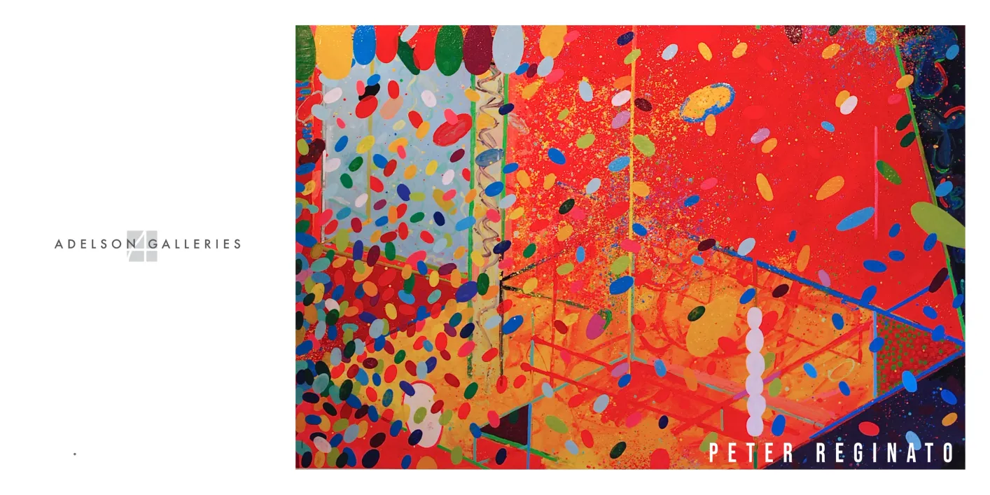 Peter Reginato: Fiction exhibition catalogue, cover spread