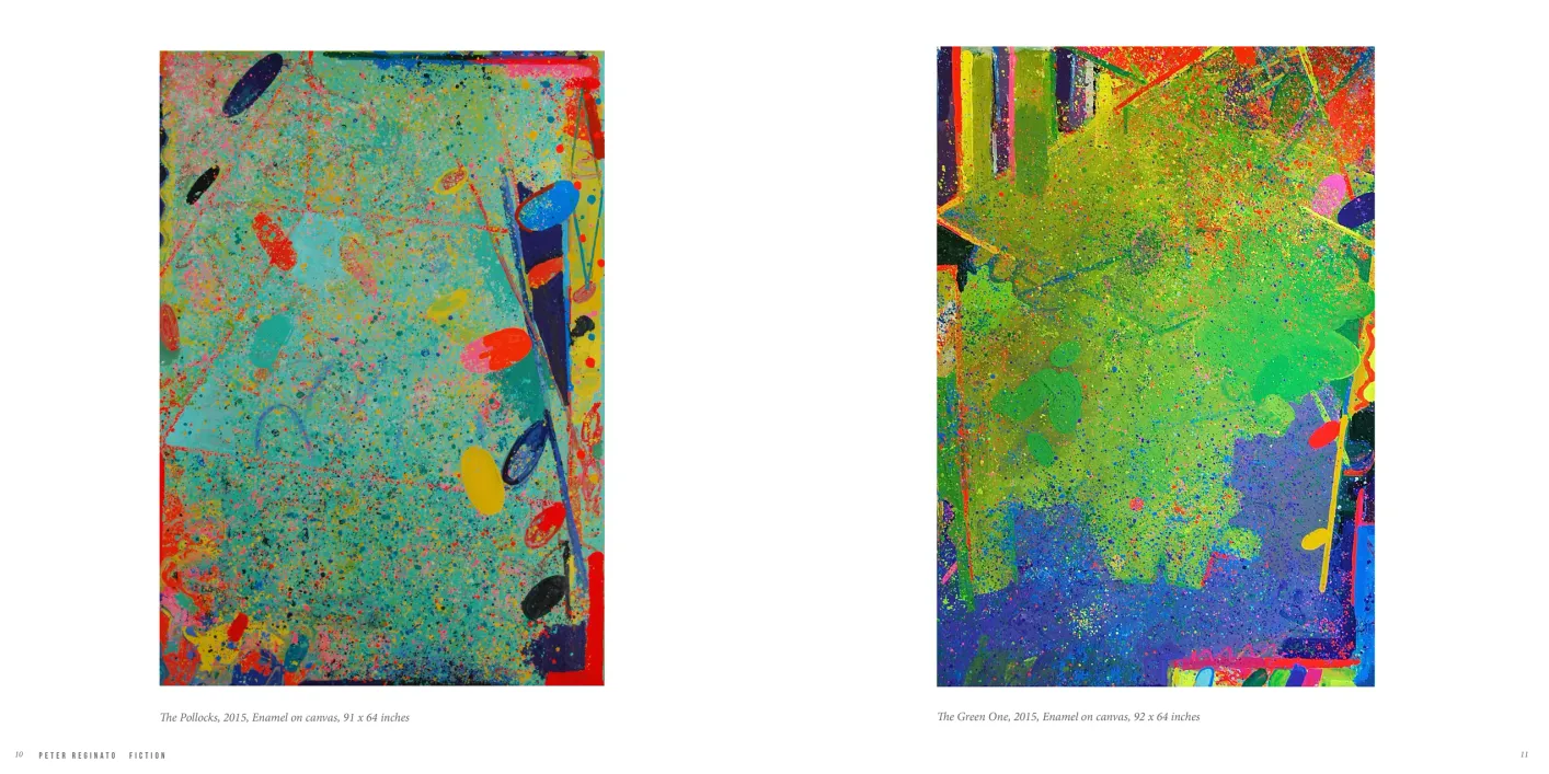 Peter Reginato: Fiction exhibition catalogue, pages 10–11