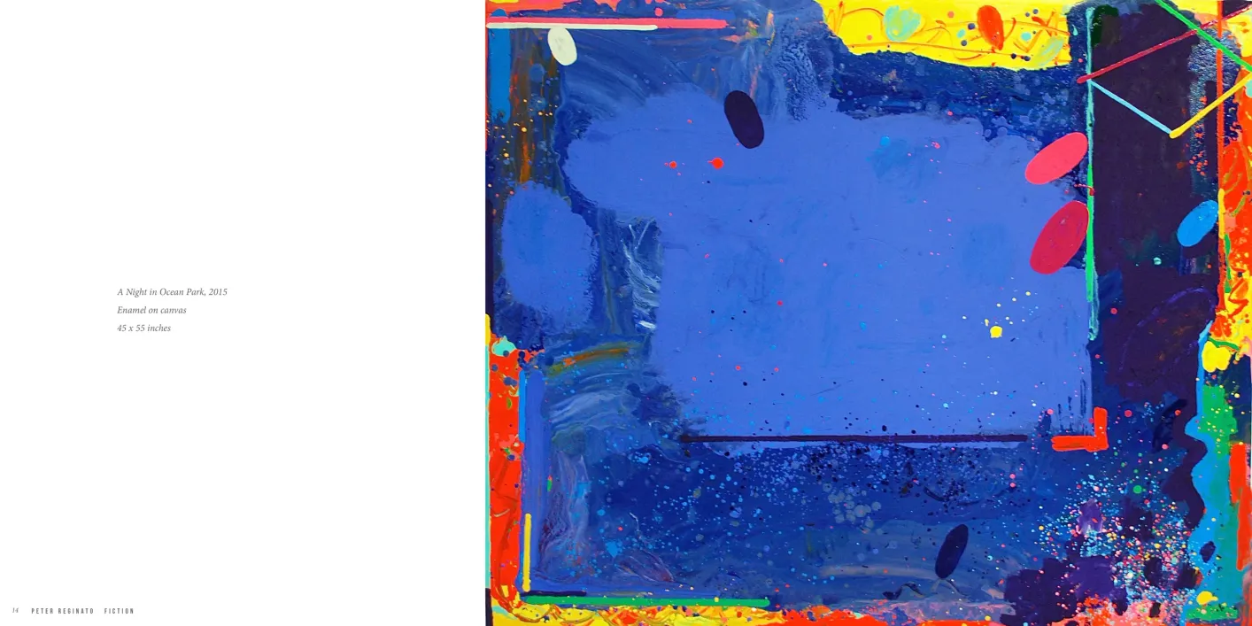 Peter Reginato: Fiction exhibition catalogue, pages 14–15