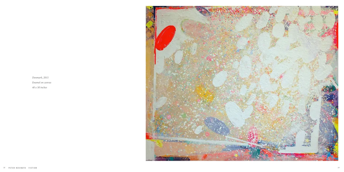 Peter Reginato: Fiction exhibition catalogue, pages 18–19
