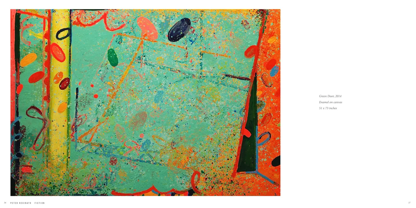 Peter Reginato: Fiction exhibition catalogue, pages 36–37