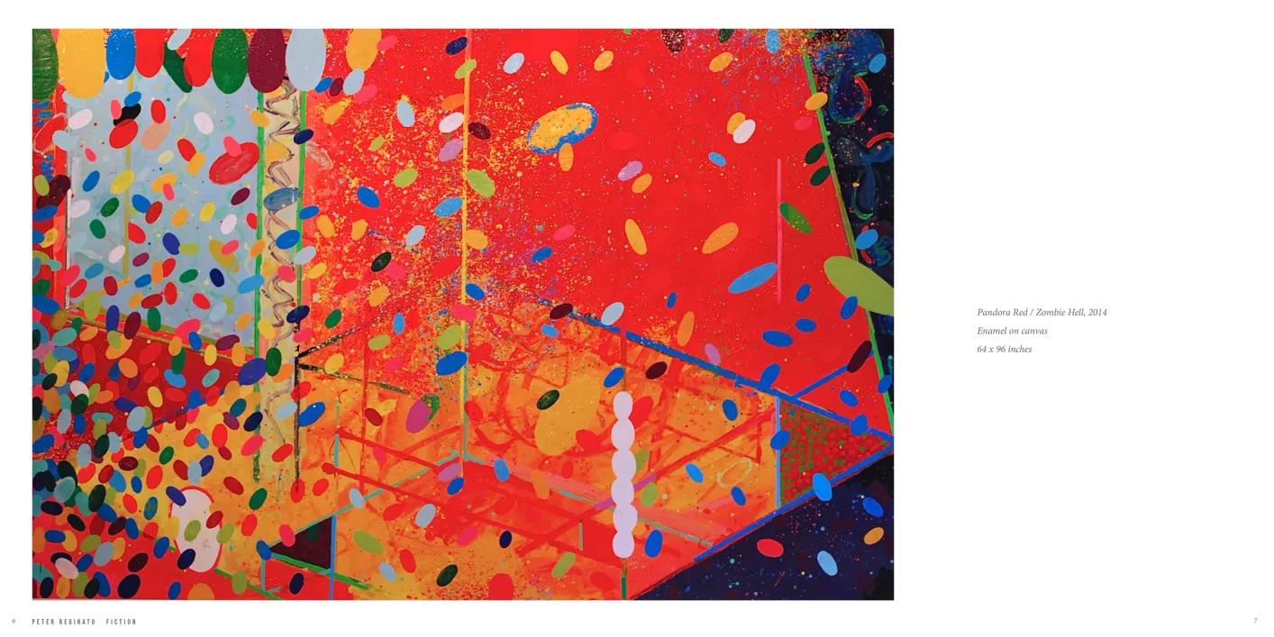 Peter Reginato: Fiction exhibition catalogue, pages 6–7