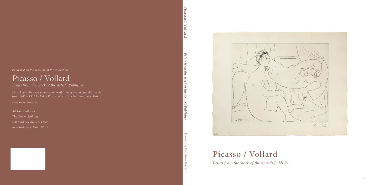 Exhibition catalogue cover spread