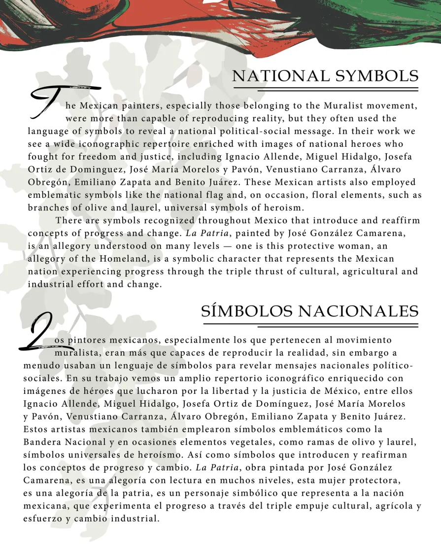 Theme panel design for National Symbols
