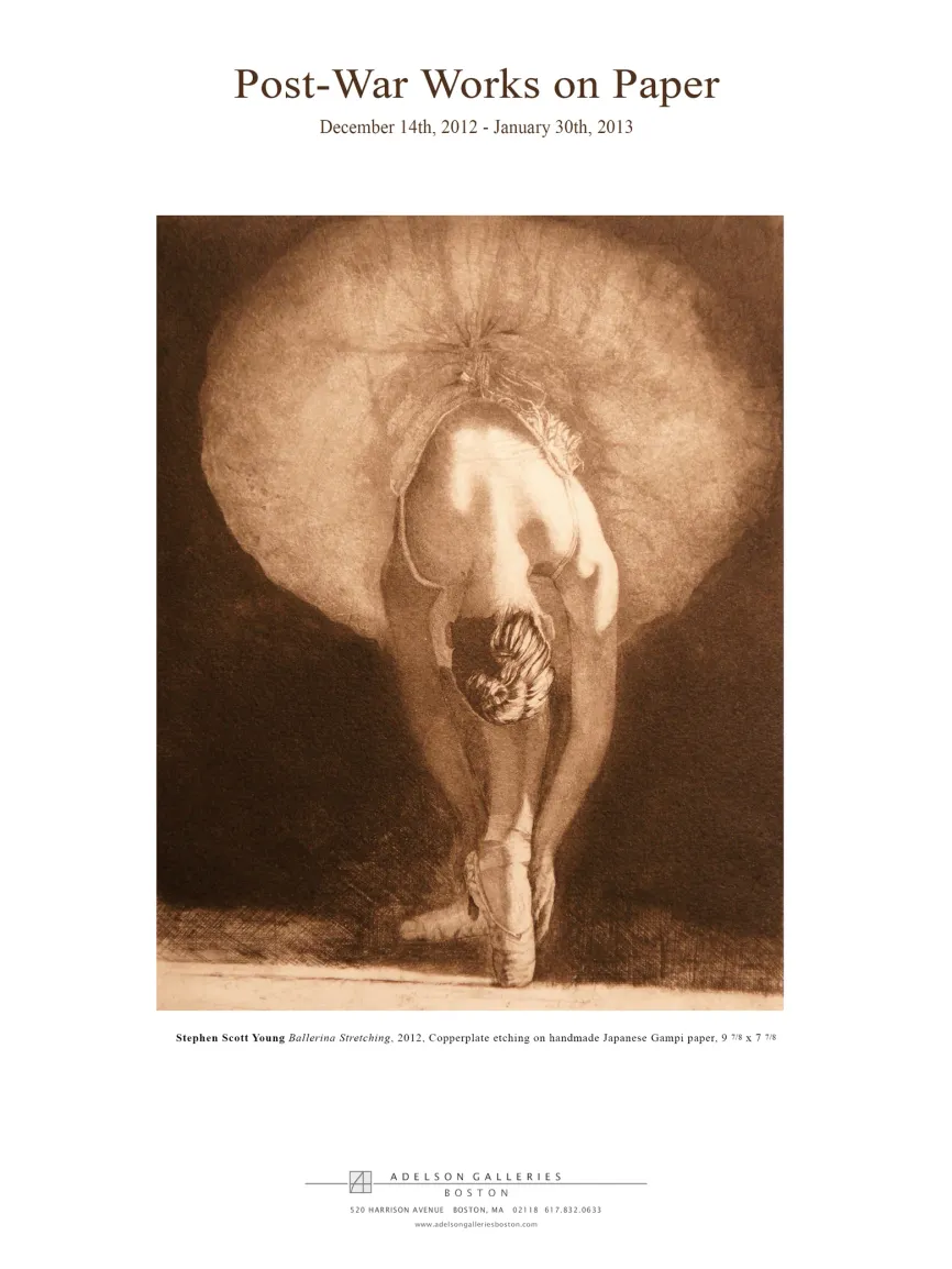 Full-page exhibition advertisement design