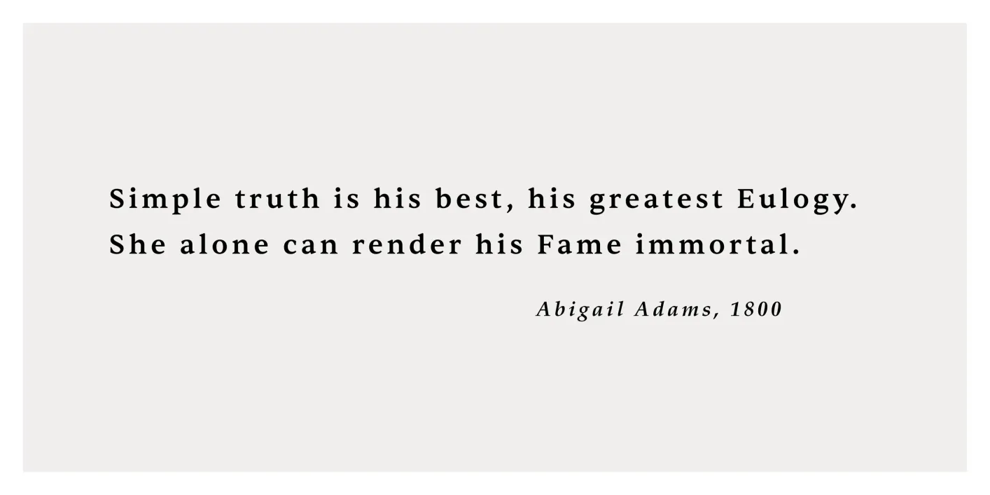 Quote Panel - Abigail Adams