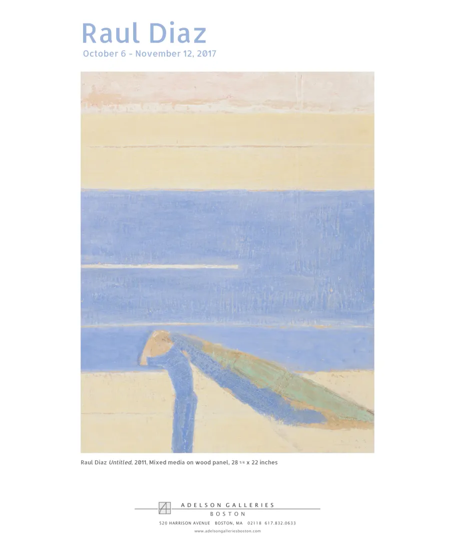 Full-page exhibition advertisement design
