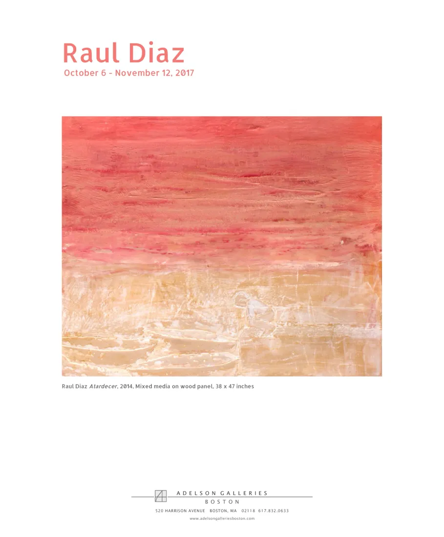 Full-page exhibition advertisement design