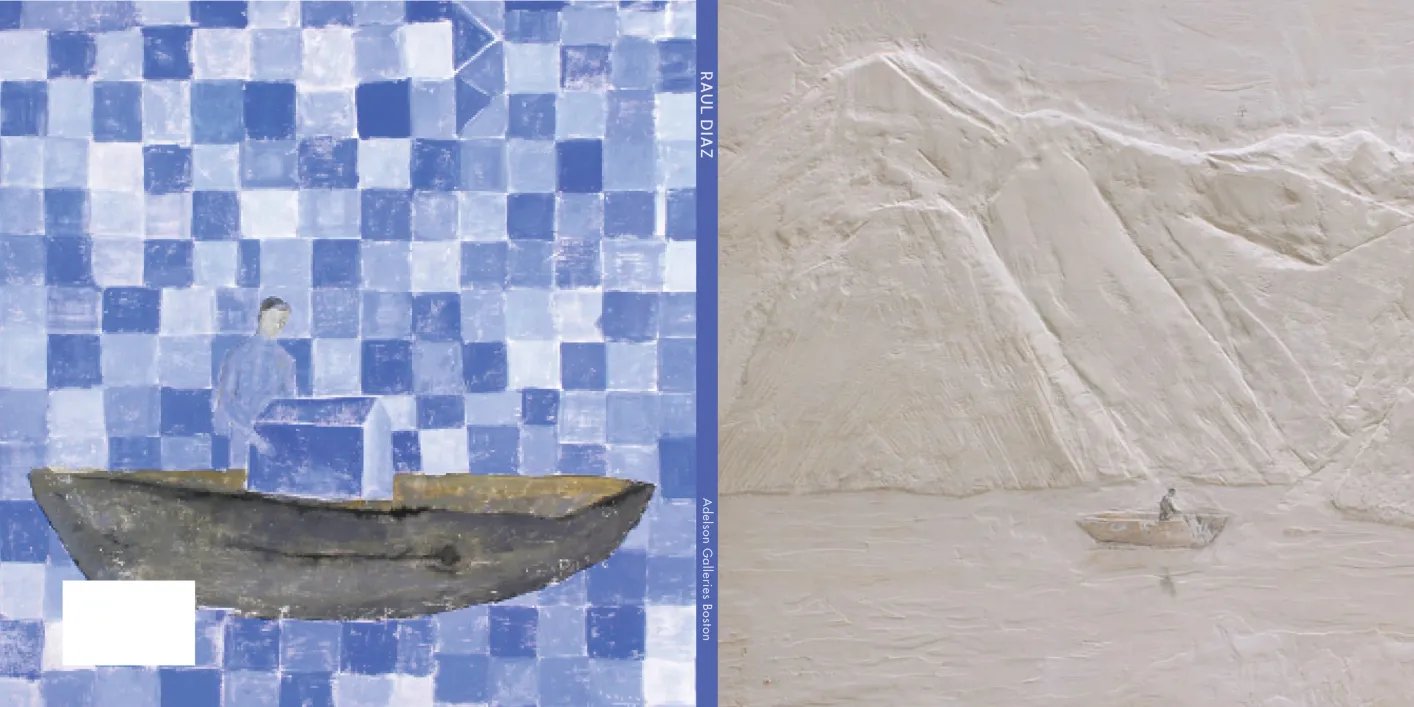 Exhibition catalogue cover spread