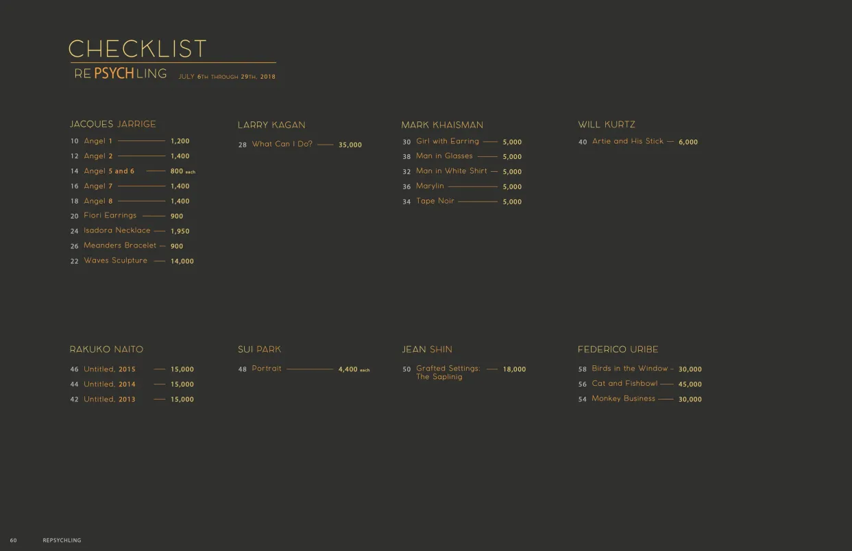 Exhibition catalogue pages 60-61