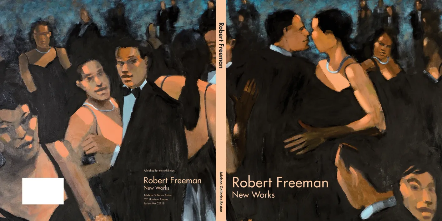 Exhibition catalogue cover spread