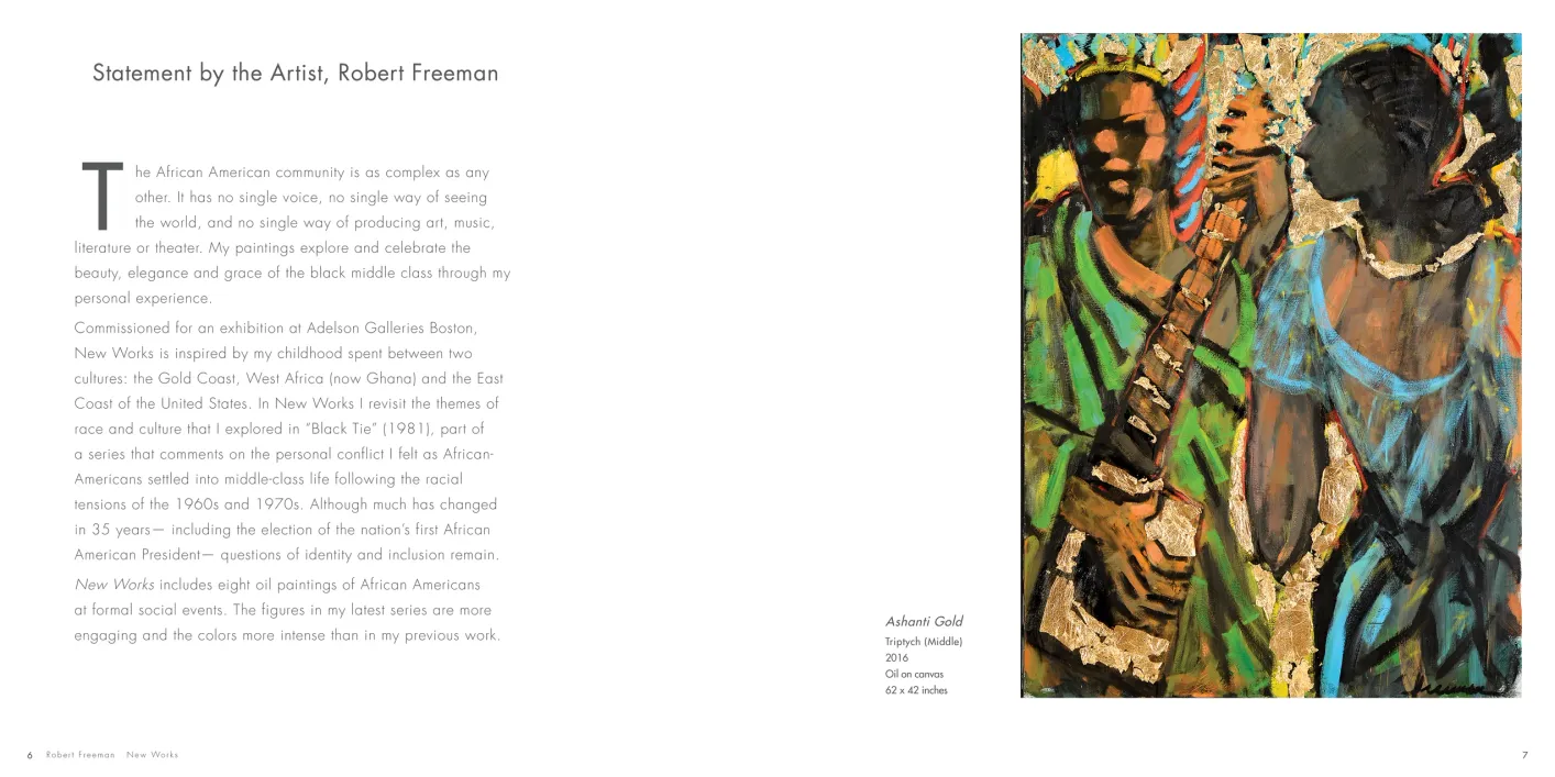 Exhibition catalogue pages 6-7