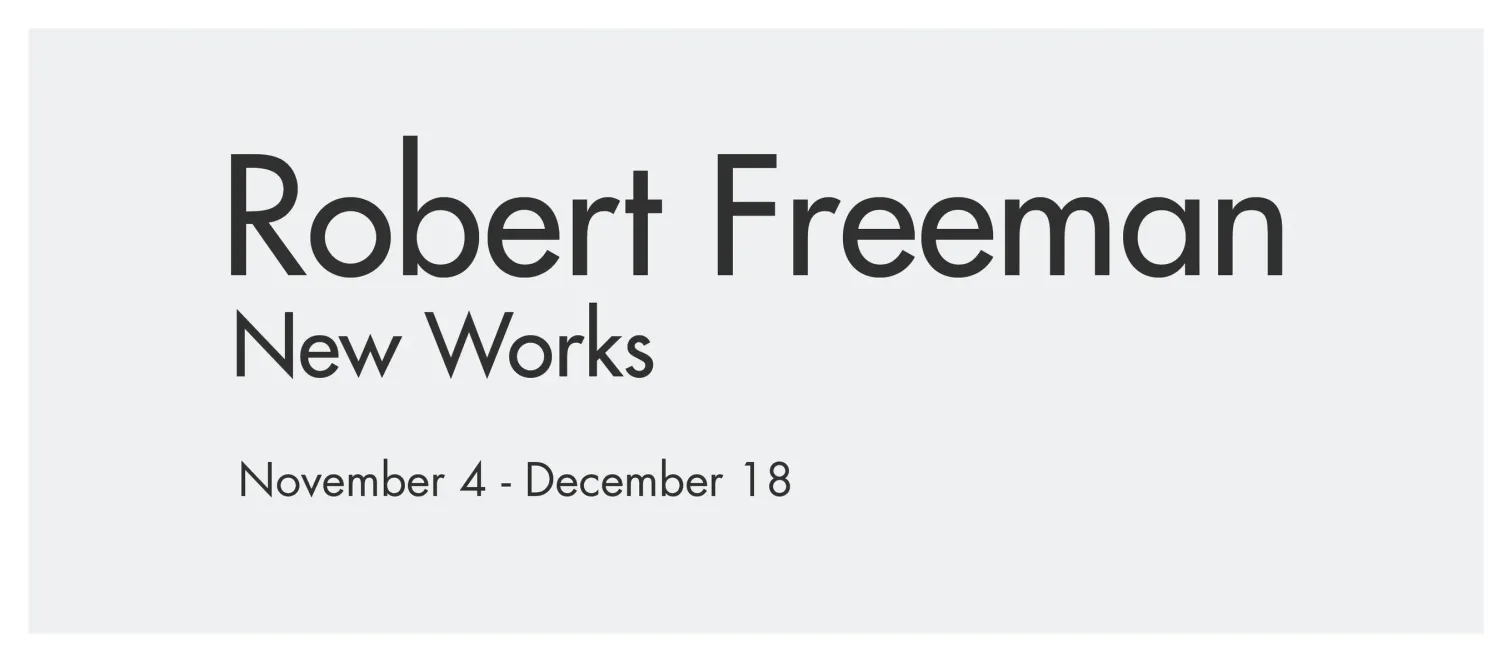 Exhibition title lettering