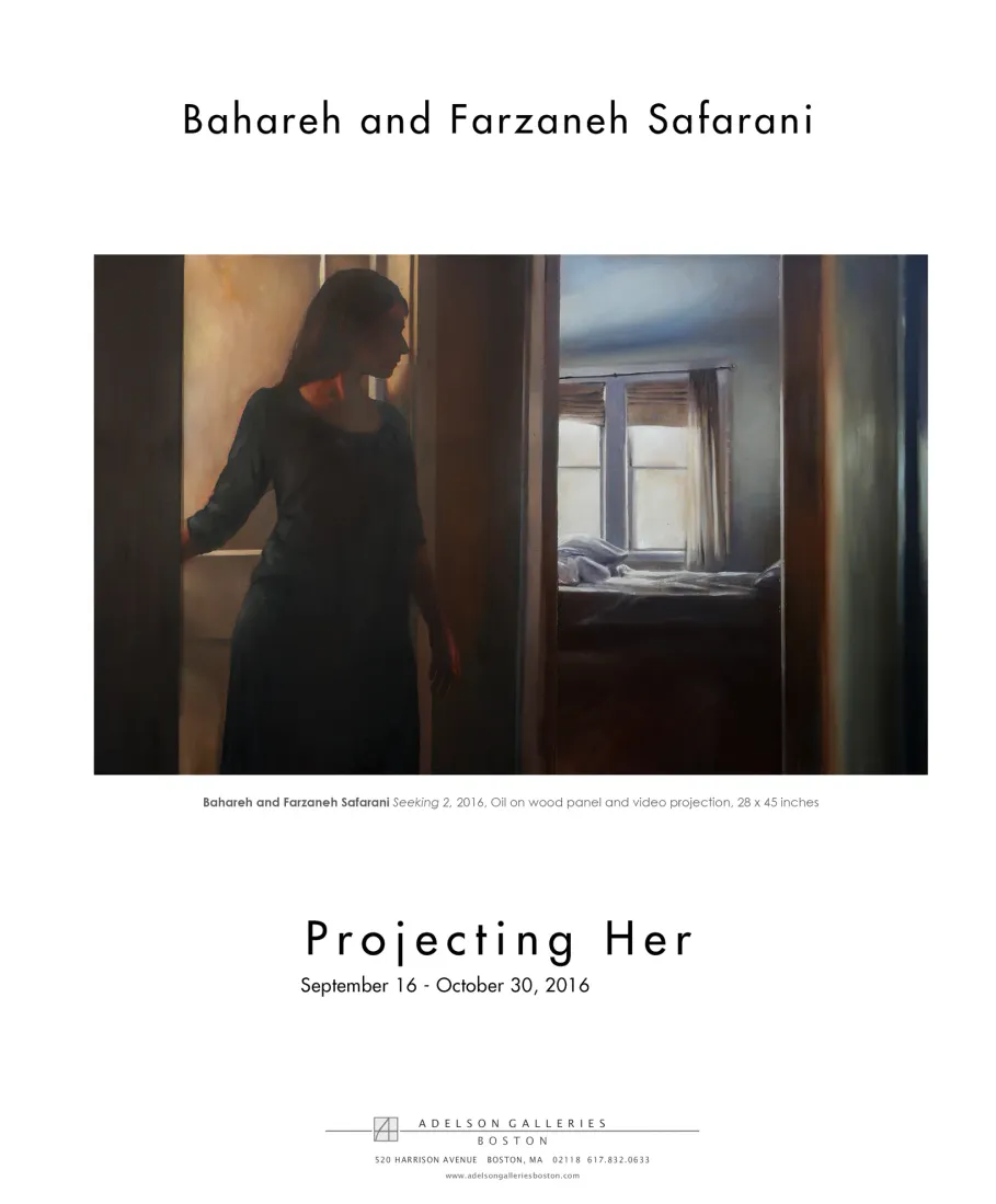 Full-page exhibition advertisement design