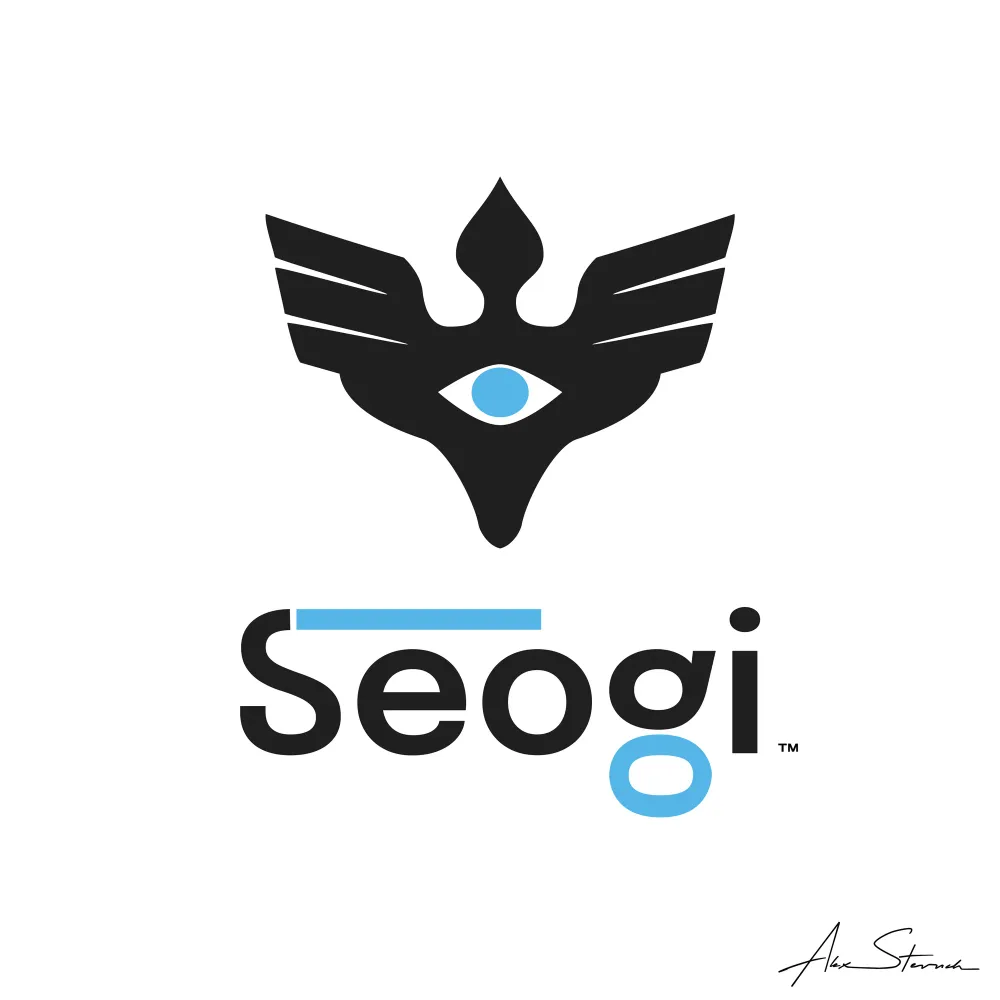 Seogi Illustrated Square Logo Crest