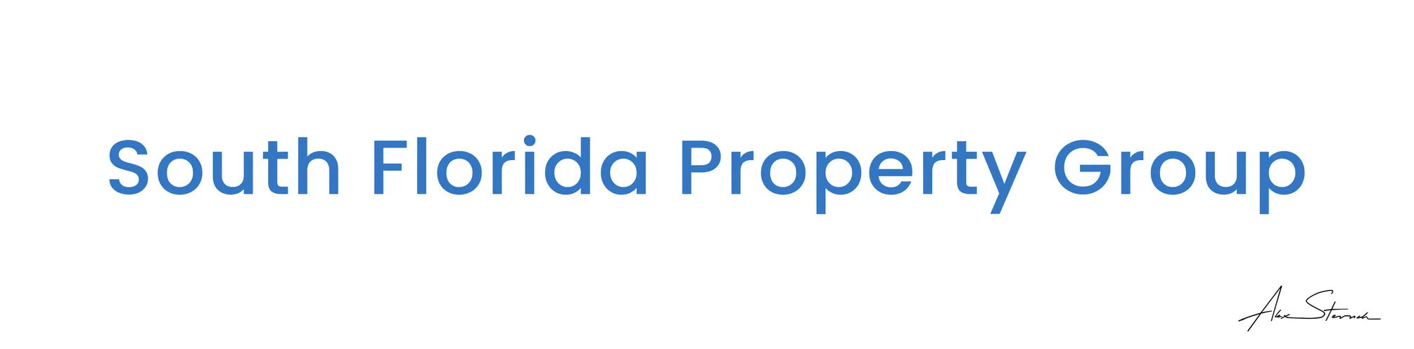 South Florida Property Group Wordmark