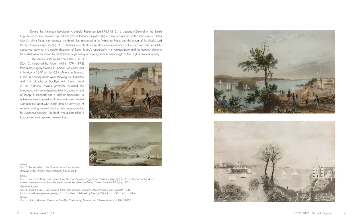 Staten Island SEEN exhibition catalogue, pages 20–21