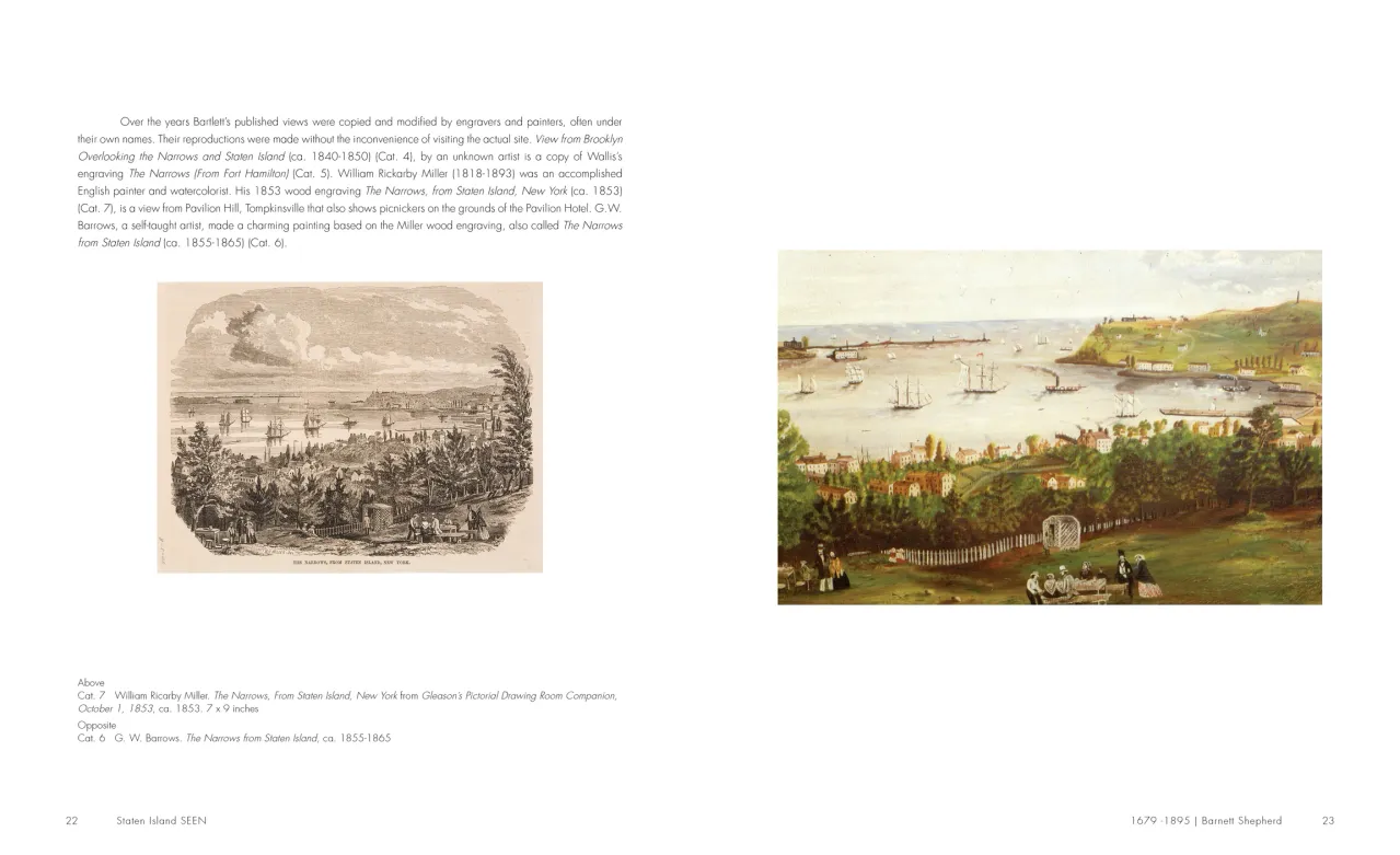 Staten Island SEEN exhibition catalogue, pages 22–23