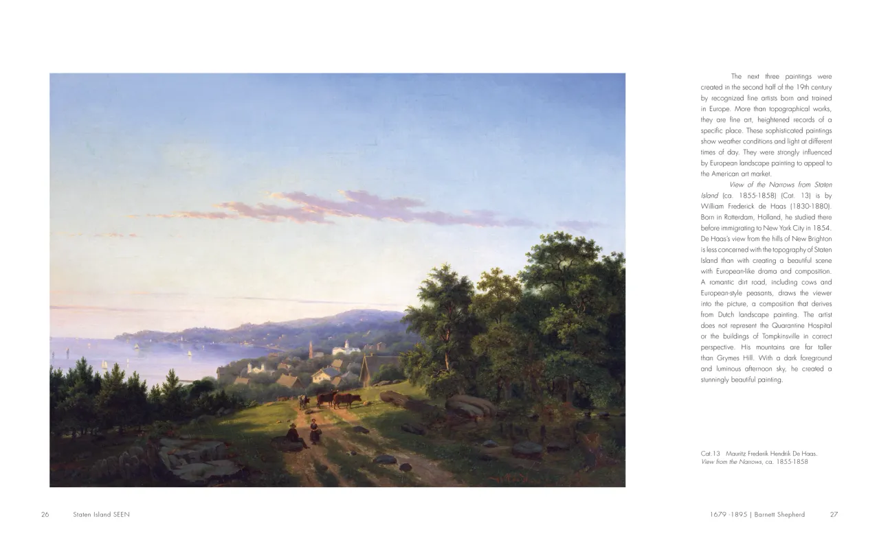Staten Island SEEN exhibition catalogue, pages 26–27