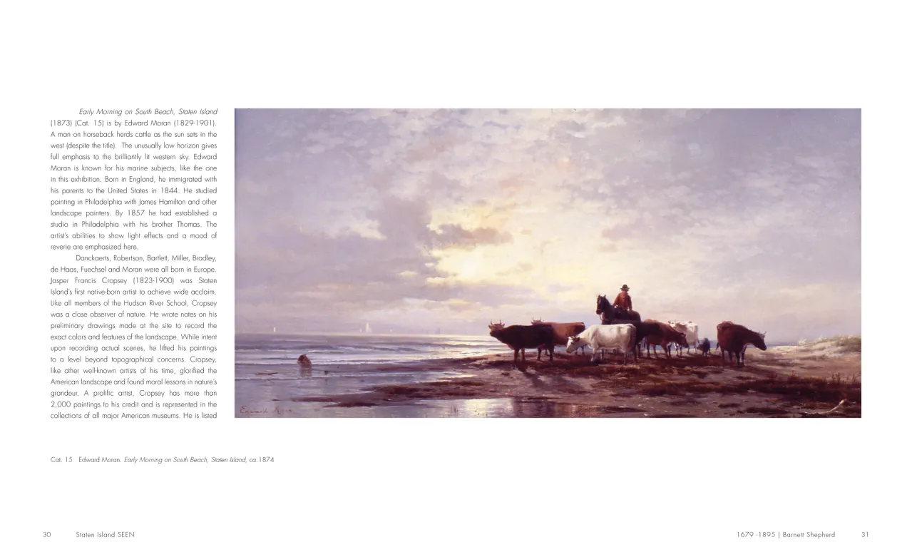 Staten Island SEEN exhibition catalogue, pages 30–31