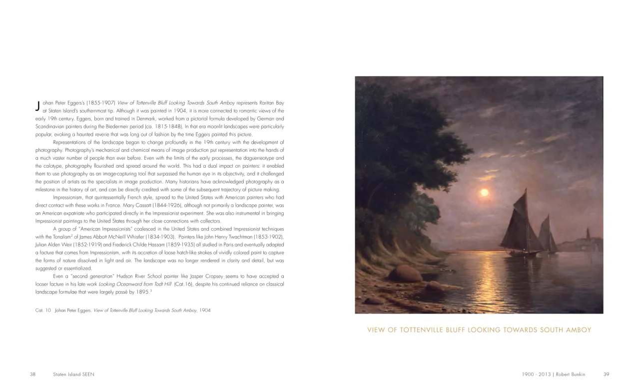 Staten Island SEEN exhibition catalogue, pages 38–39