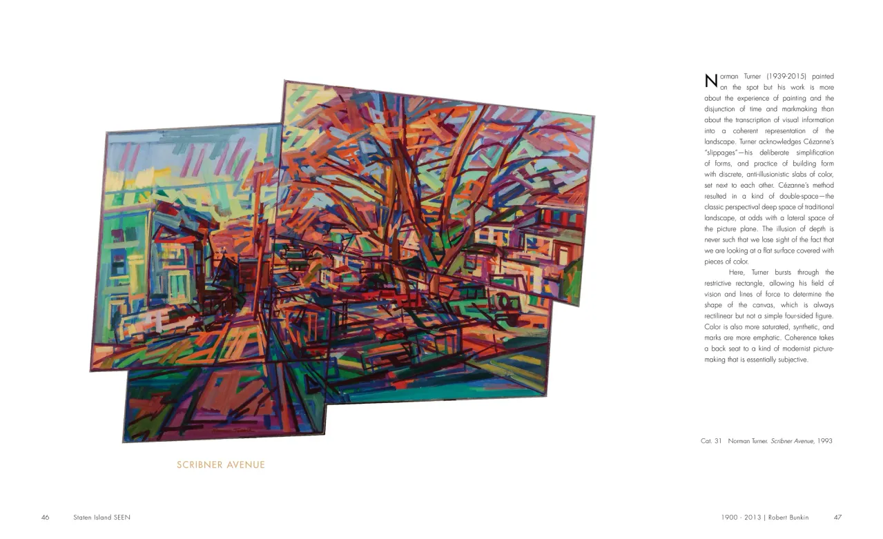 Staten Island SEEN exhibition catalogue, pages 46–47