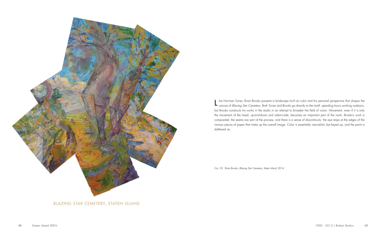 Staten Island SEEN exhibition catalogue, pages 48–49