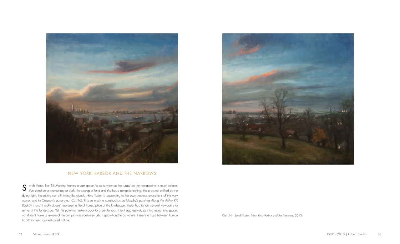 Staten Island SEEN exhibition catalogue, pages 54–55
