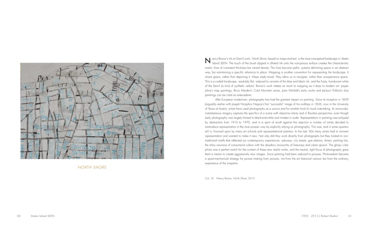Staten Island SEEN exhibition catalogue, pages 60–61