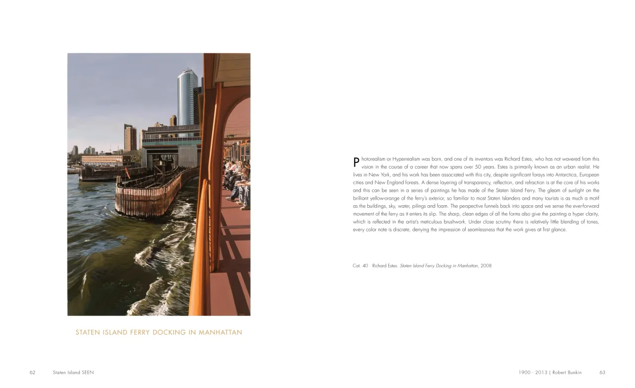 Staten Island SEEN exhibition catalogue, pages 62–63