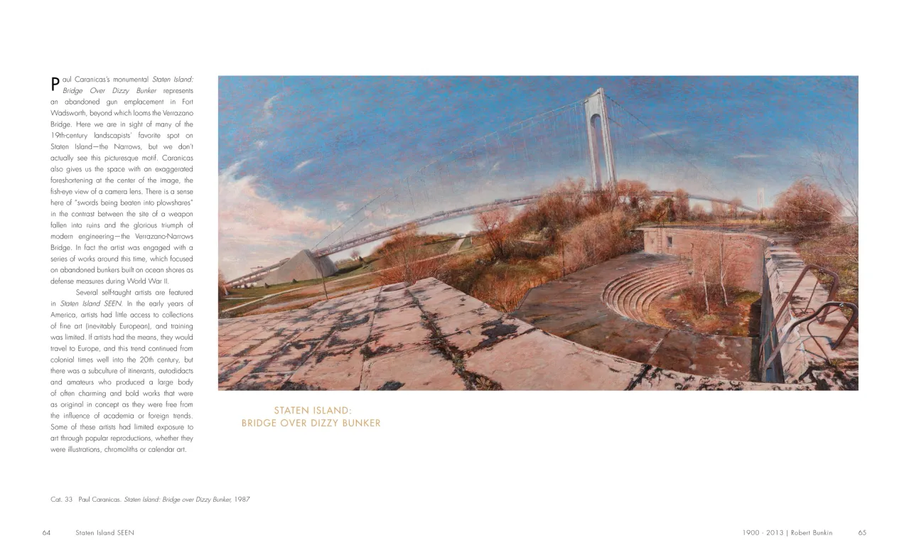 Staten Island SEEN exhibition catalogue, pages 64–65