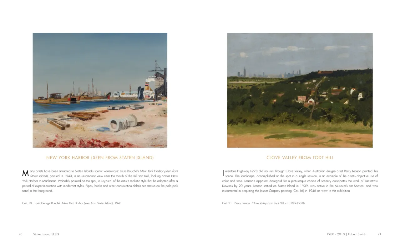 Staten Island SEEN exhibition catalogue, pages 70–71
