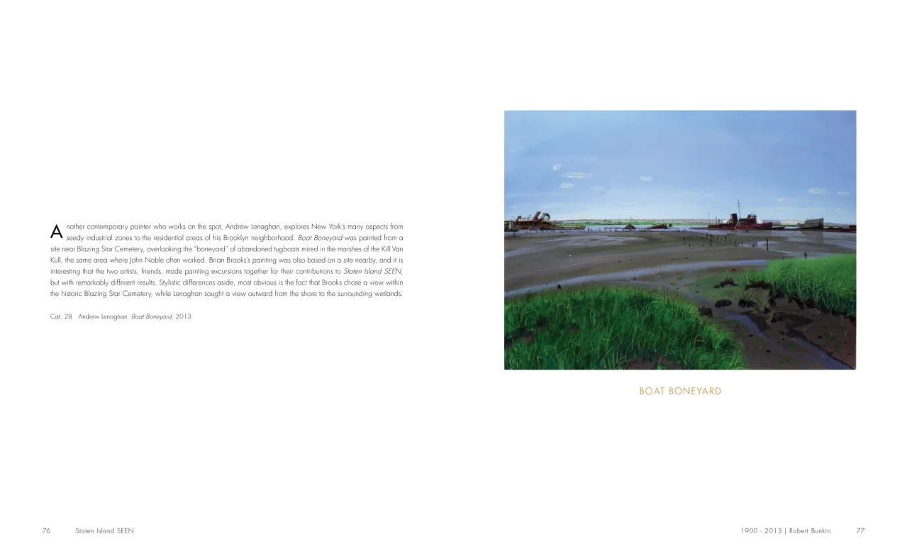 Staten Island SEEN exhibition catalogue, pages 76–77