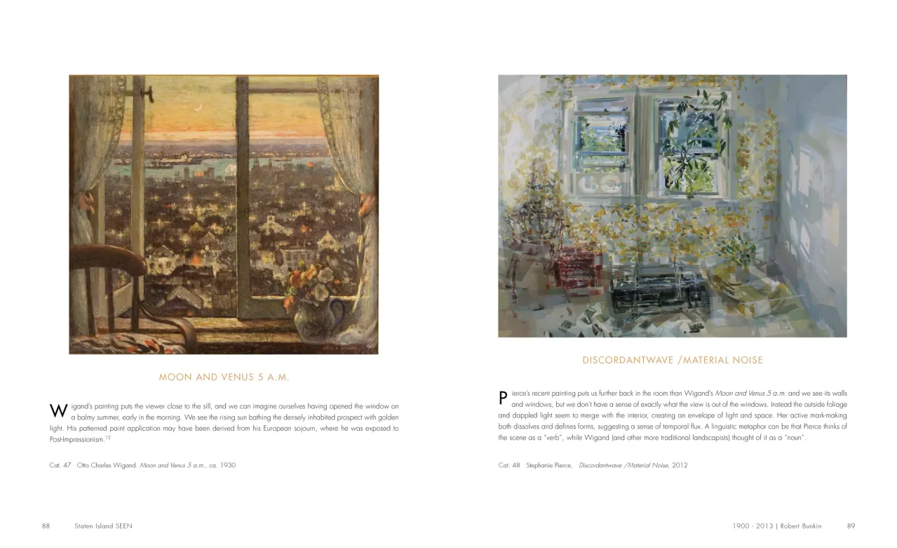 Staten Island SEEN exhibition catalogue, pages 88–89