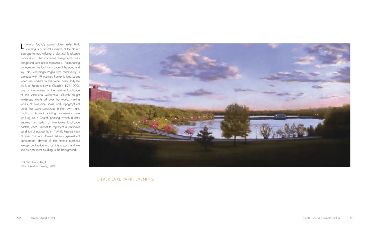 Staten Island SEEN exhibition catalogue, pages 90–91