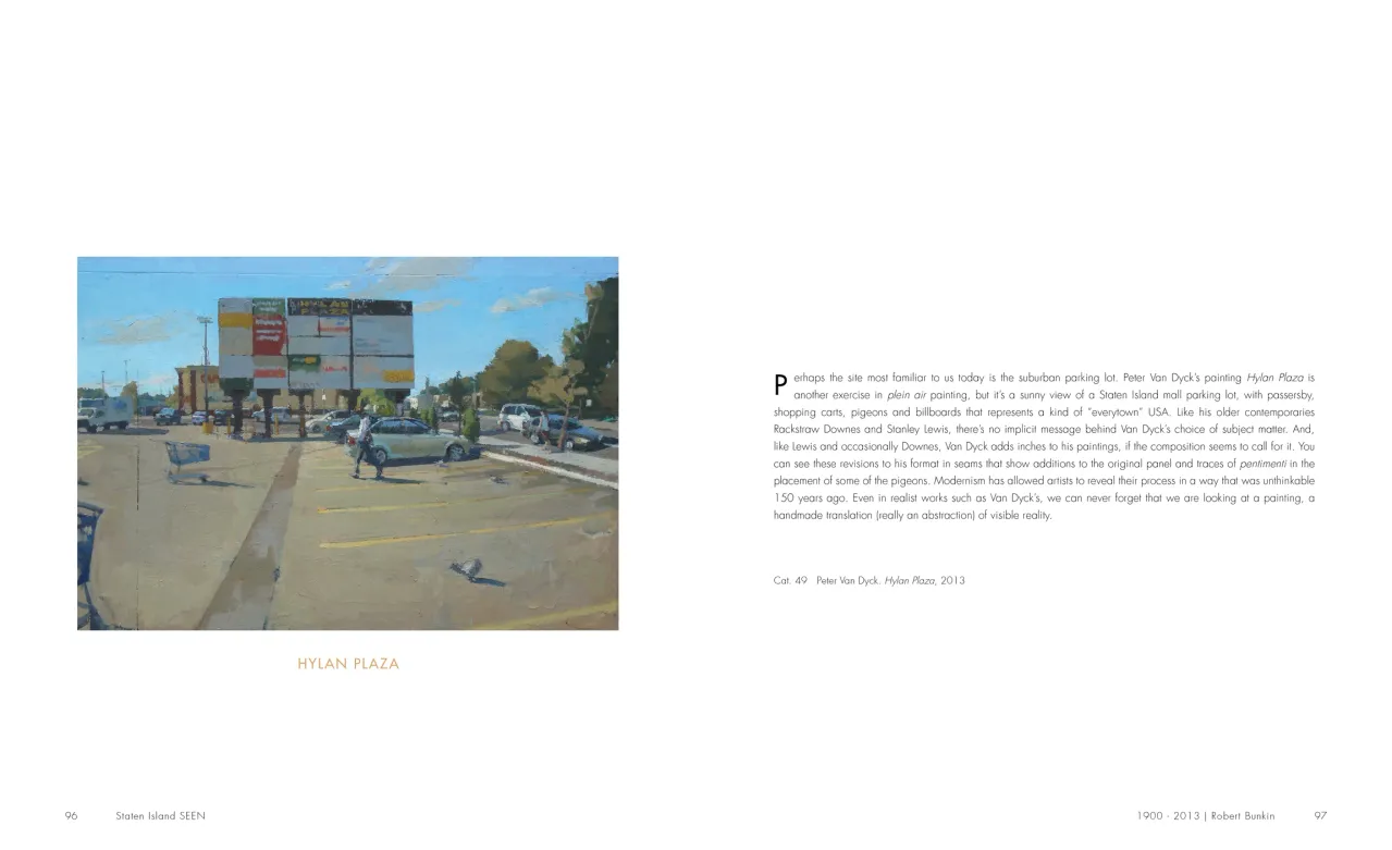 Staten Island SEEN exhibition catalogue, pages 96–97