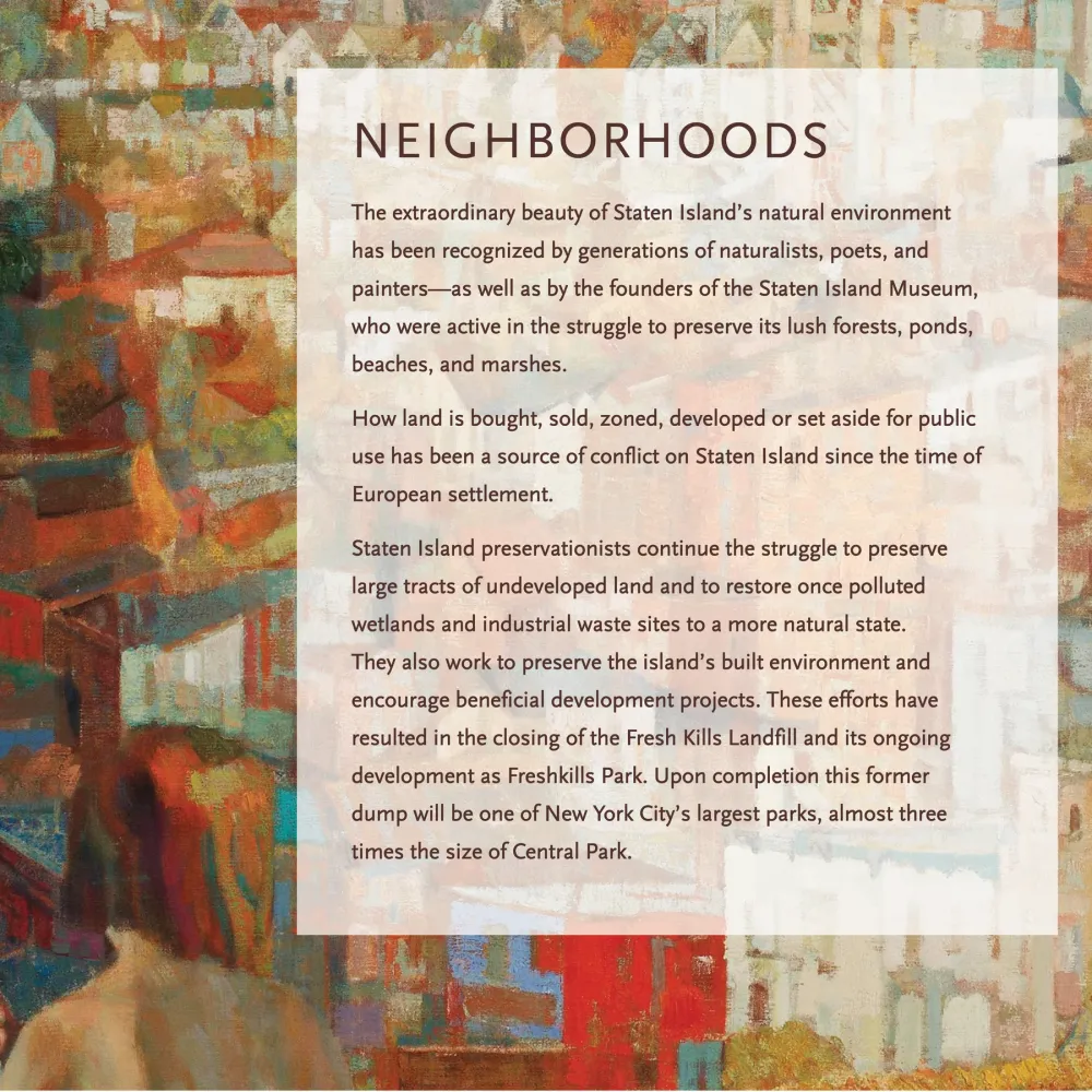 Theme wall panel design - Neighborhoods