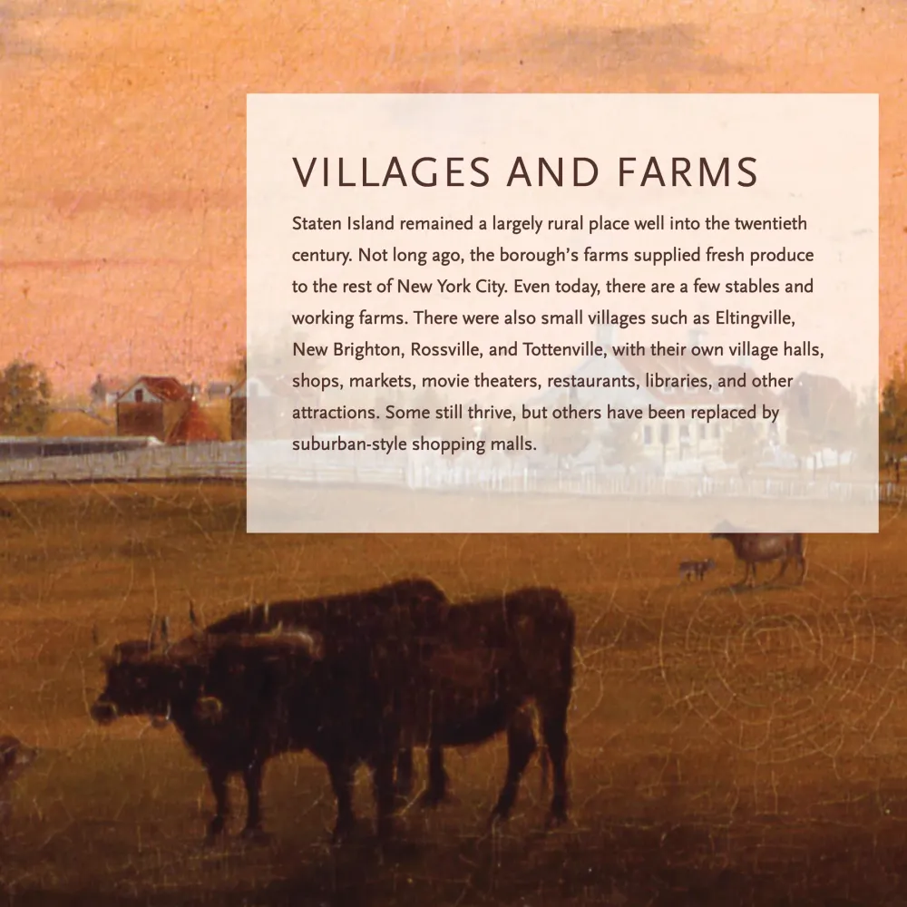 Theme wall panel design - Villages and Farms