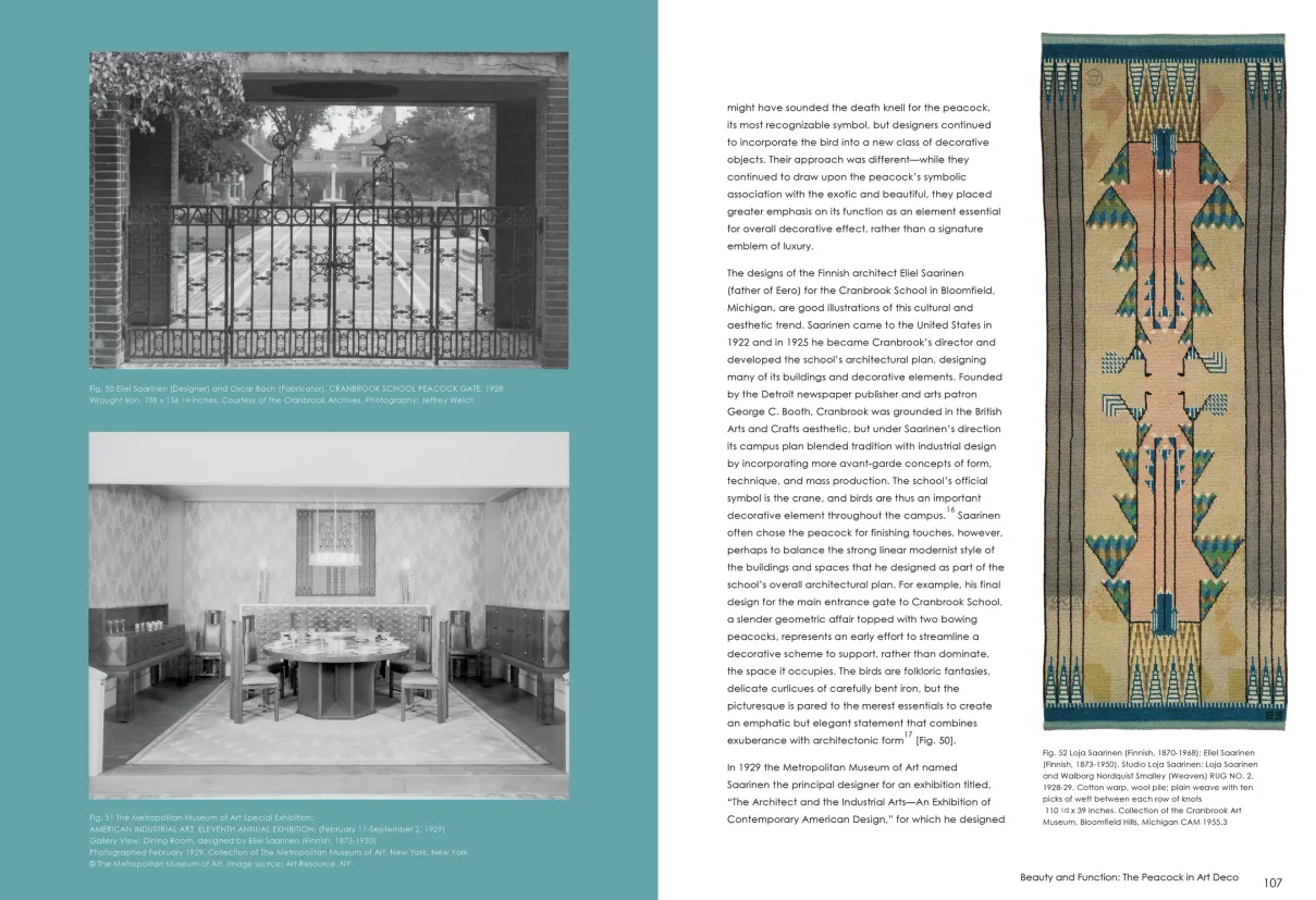 Strut: The Peacock and Beauty in Art exhibition catalogue, pages 106–107