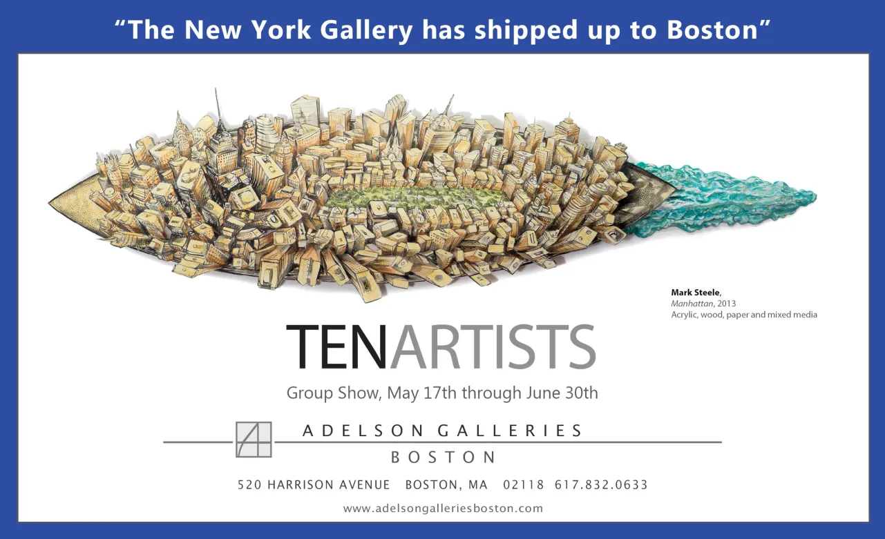 Half-page exhibition advertisement design