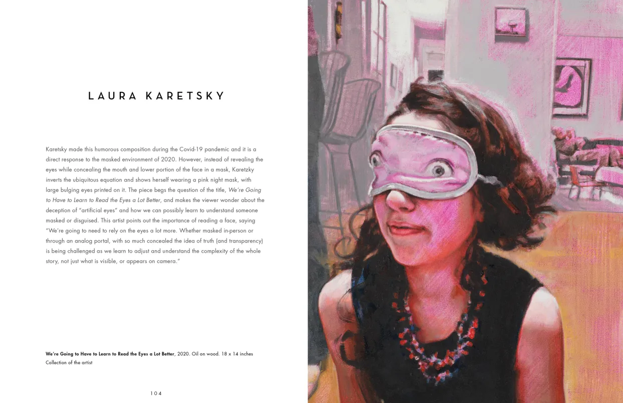 The Eyes Have It! exhibition catalogue, pages 104–105