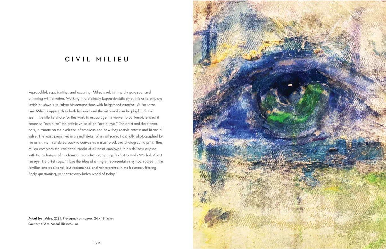 The Eyes Have It! exhibition catalogue, pages 122–123