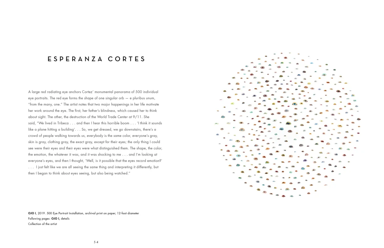 The Eyes Have It! exhibition catalogue, pages 54–55